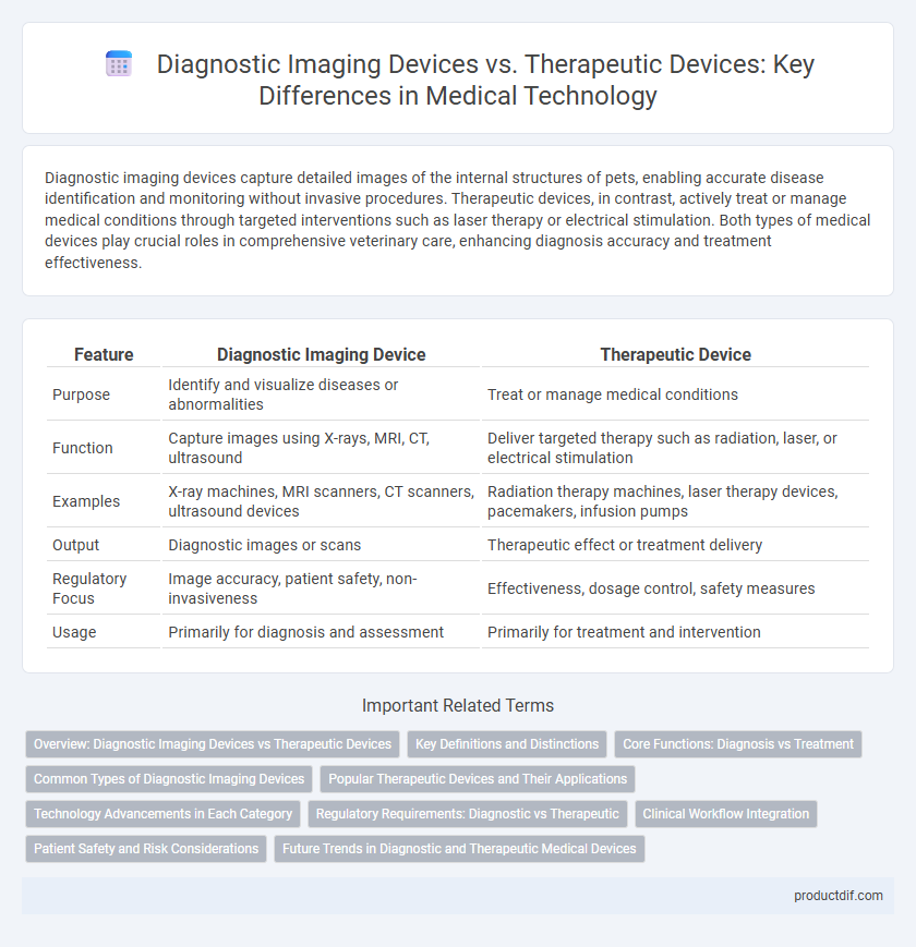 Diagnostic Imaging Devices vs. Therapeutic Devices: Key Differences in Medical Technology