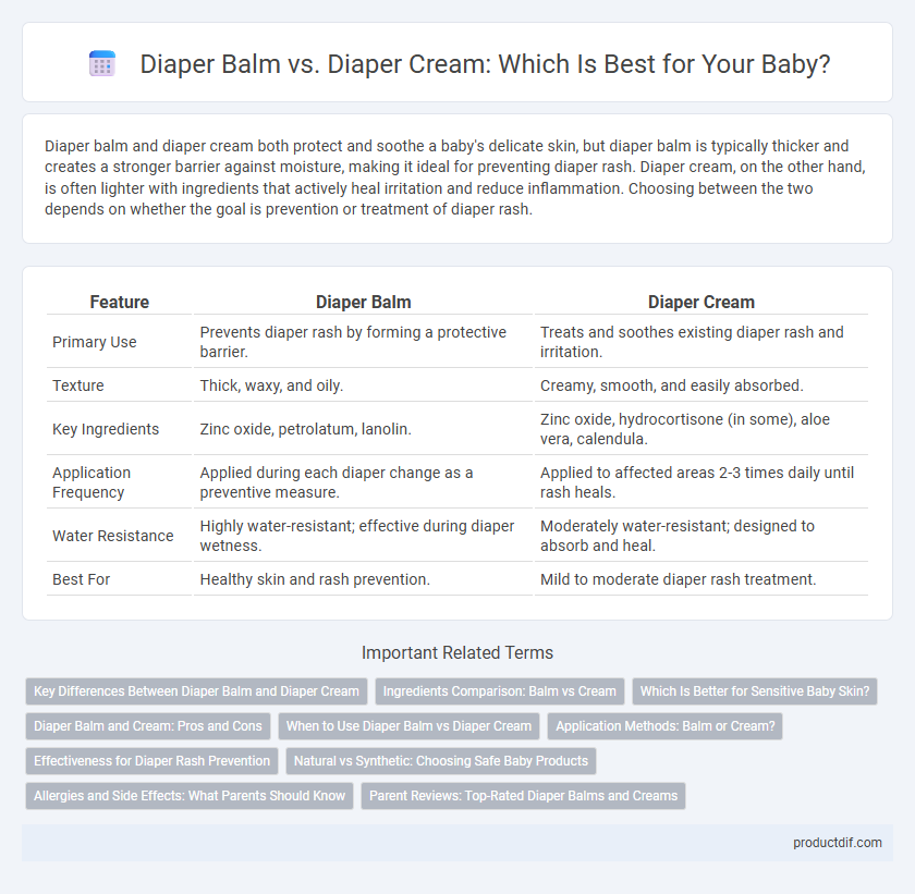 Diaper Balm vs. Diaper Cream: Which Is Best for Your Baby?