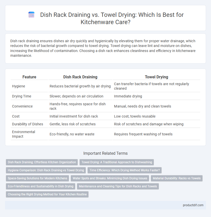 Dish Rack Draining vs. Towel Drying: Which Is Best for Kitchenware Care?