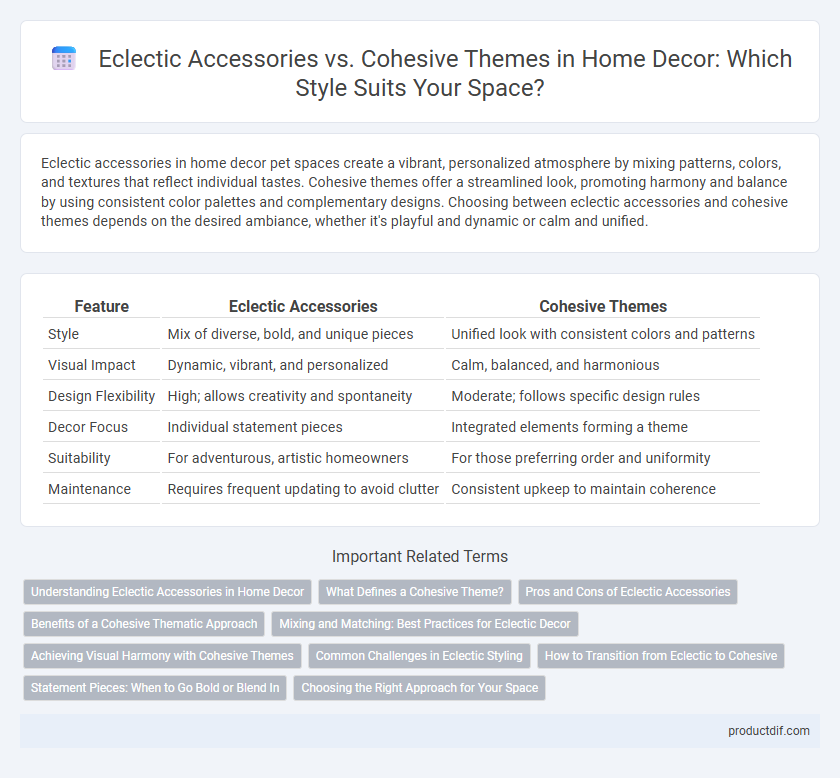 Eclectic Accessories vs. Cohesive Themes in Home Decor: Which Style Suits Your Space?