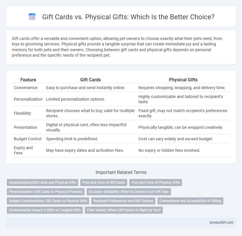 Gift Cards vs. Physical Gifts: Which Is the Better Choice?