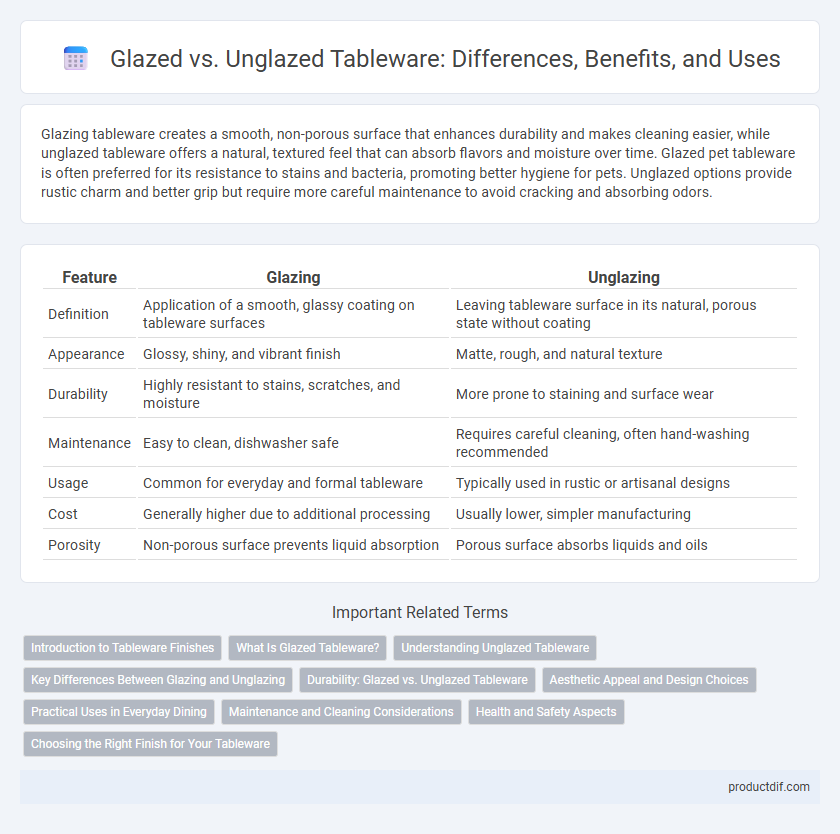 Glazed vs. Unglazed Tableware: Differences, Benefits, and Uses