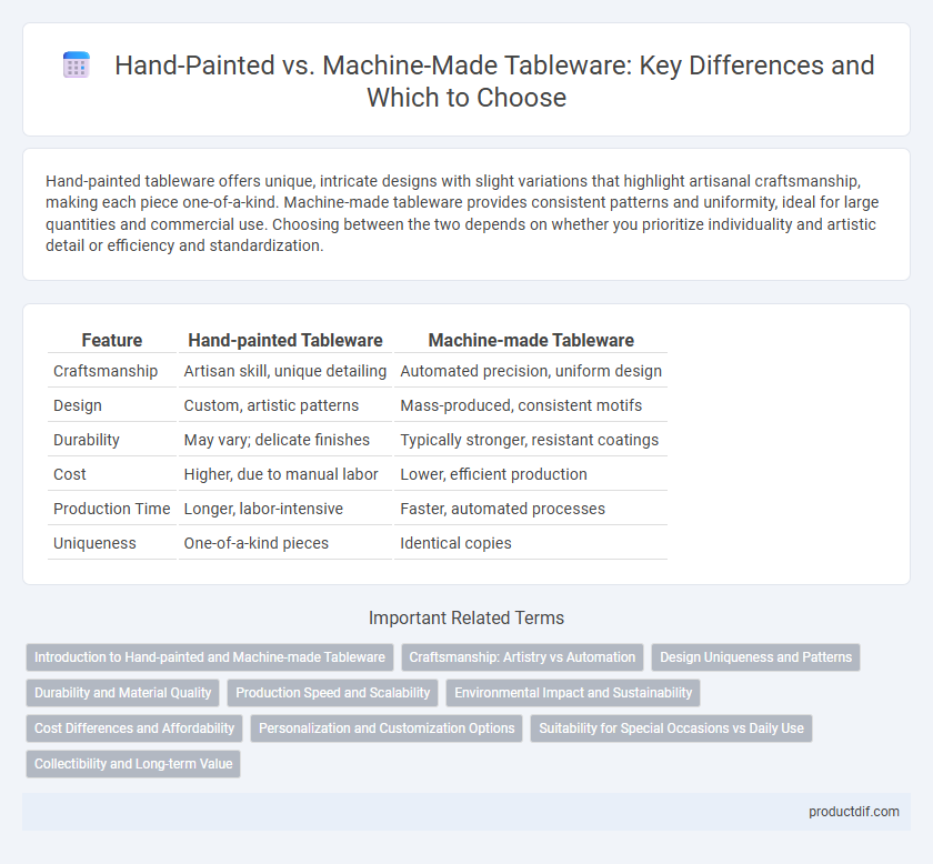 Hand-Painted vs. Machine-Made Tableware: Key Differences and Which to Choose