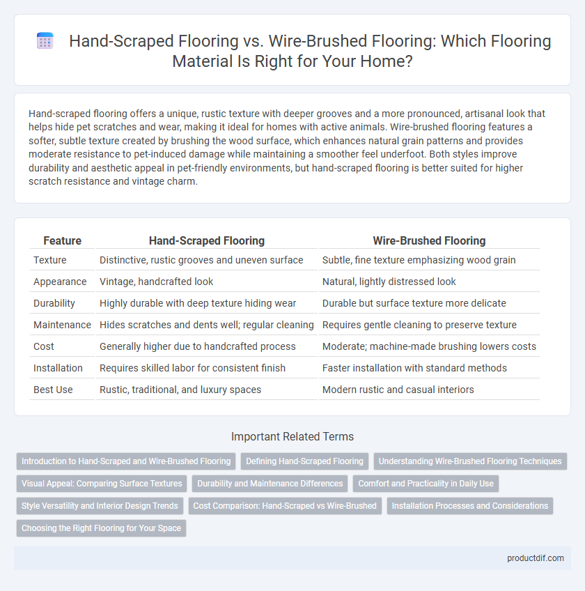 Hand-Scraped Flooring vs. Wire-Brushed Flooring: Which Flooring Material Is Right for Your Home?