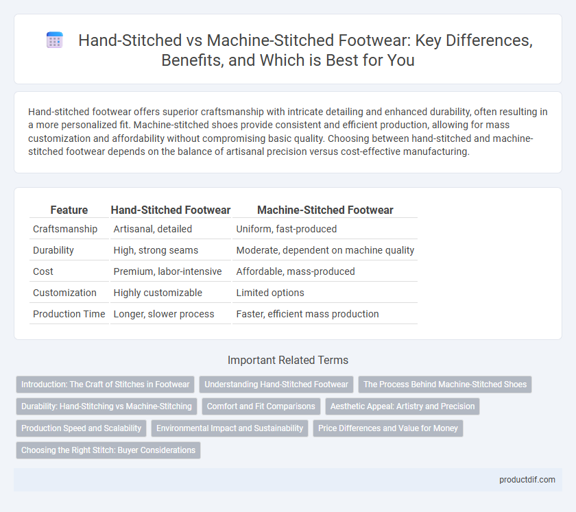 Hand-Stitched vs Machine-Stitched Footwear: Key Differences, Benefits, and Which is Best for You