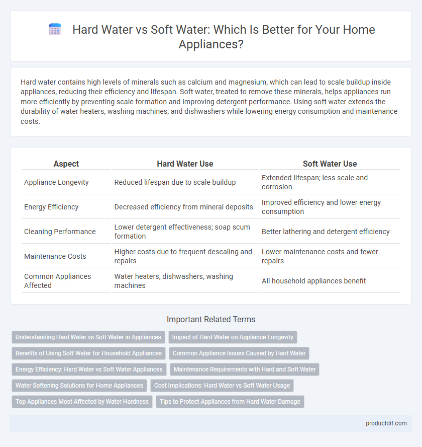 Hard Water vs Soft Water: Which Is Better for Your Home Appliances?