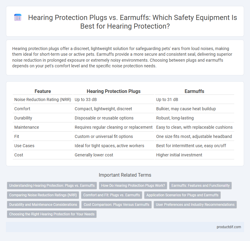 Hearing Protection Plugs vs. Earmuffs: Which Safety Equipment Is Best for Hearing Protection?