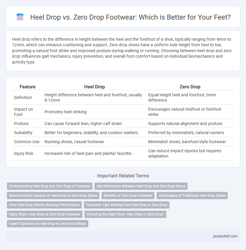 Heel Drop vs. Zero Drop Footwear: Which is Better for Your Feet?