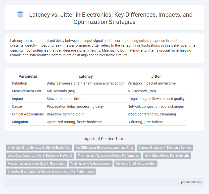 Latency vs. Jitter in Electronics: Key Differences, Impacts, and Optimization Strategies