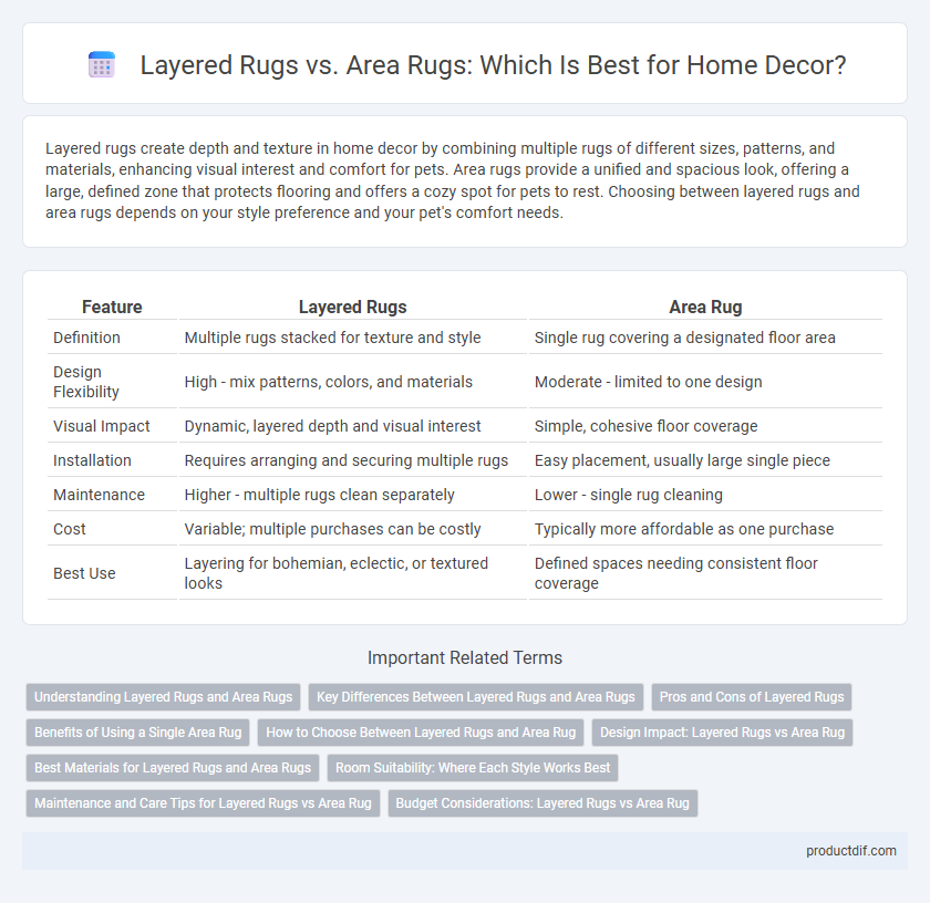 Layered Rugs vs. Area Rugs: Which Is Best for Home Decor?