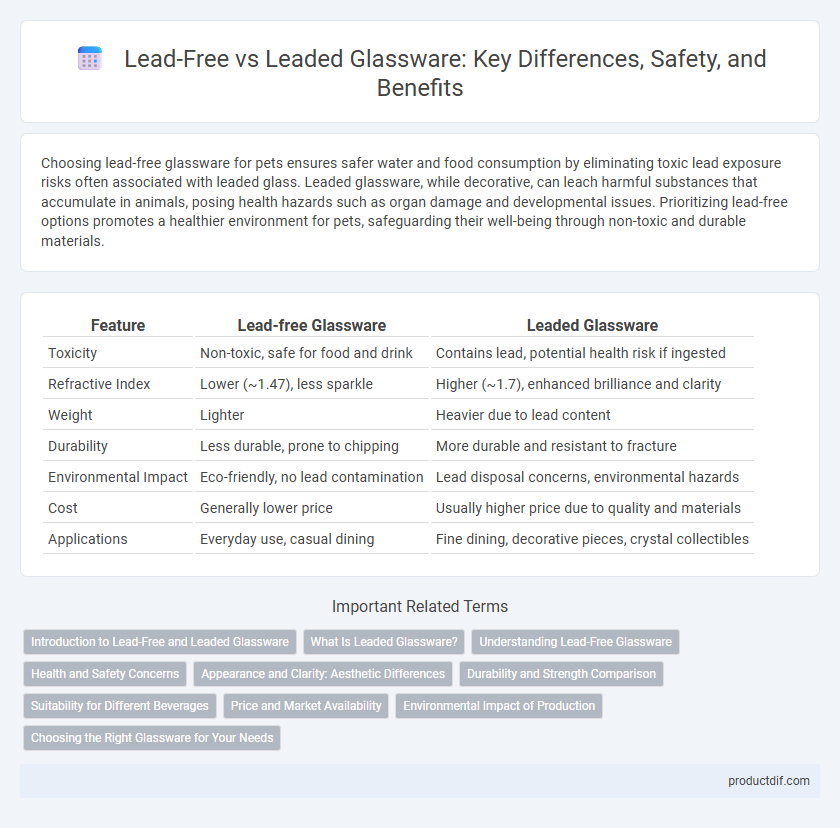 Lead-Free vs Leaded Glassware: Key Differences, Safety, and Benefits