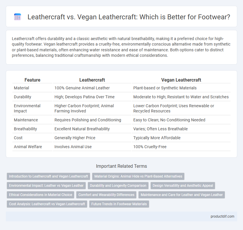 Leathercraft vs. Vegan Leathercraft: Which is Better for Footwear?