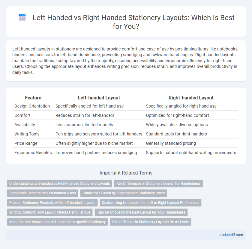 Left-Handed vs Right-Handed Stationery Layouts: Which Is Best for You?