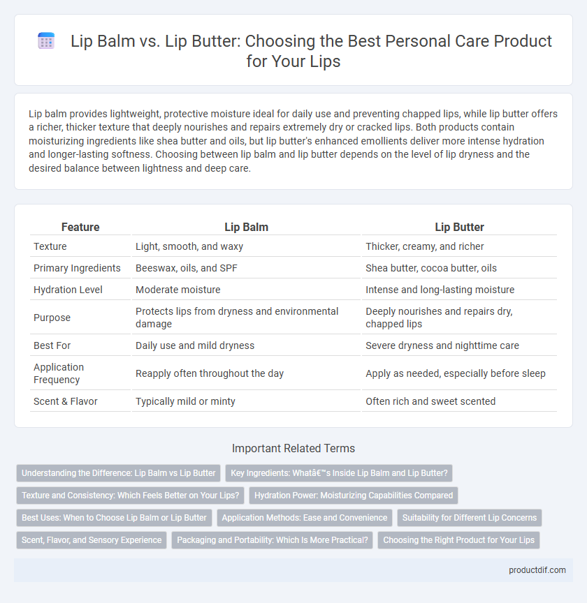 Lip Balm vs. Lip Butter: Choosing the Best Personal Care Product for Your Lips