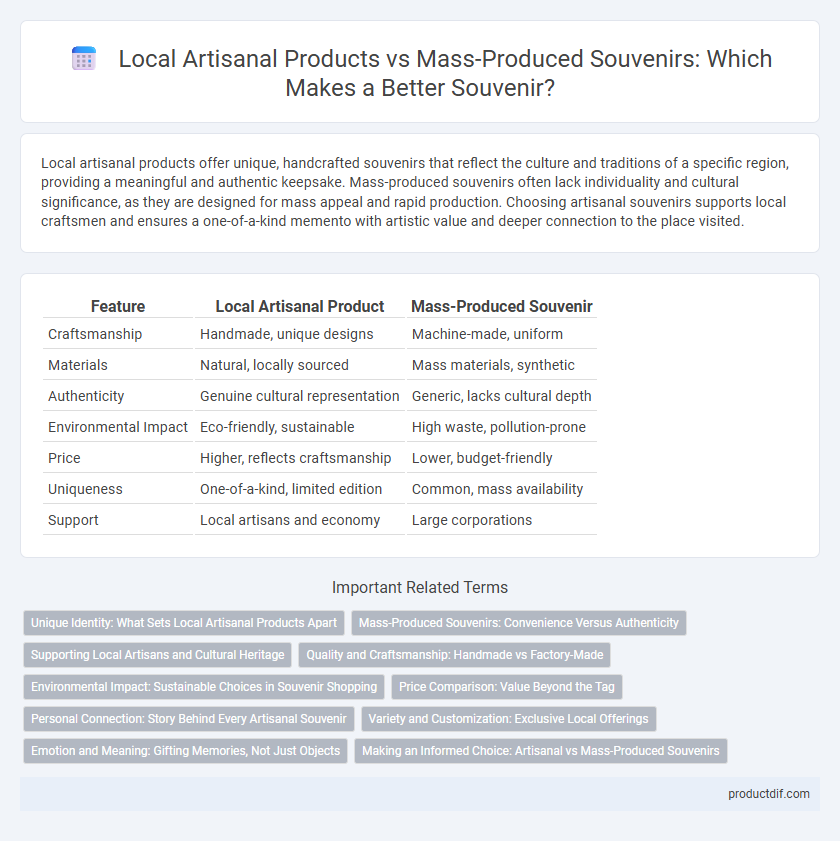 Local Artisanal Products vs Mass-Produced Souvenirs: Which Makes a Better Souvenir?