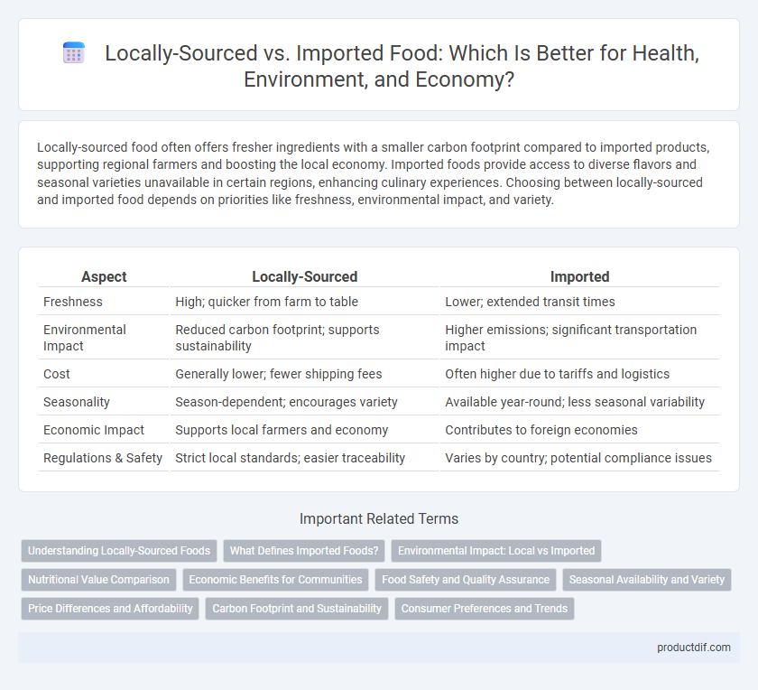 Locally-Sourced vs. Imported Food: Which Is Better for Health, Environment, and Economy?