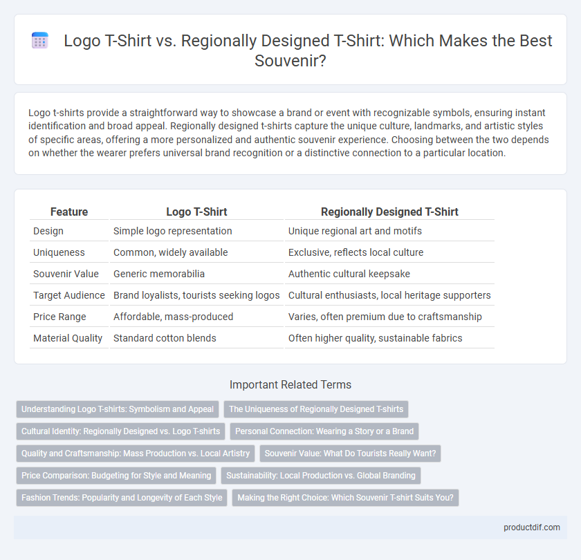 Logo T-Shirt vs. Regionally Designed T-Shirt: Which Makes the Best Souvenir?