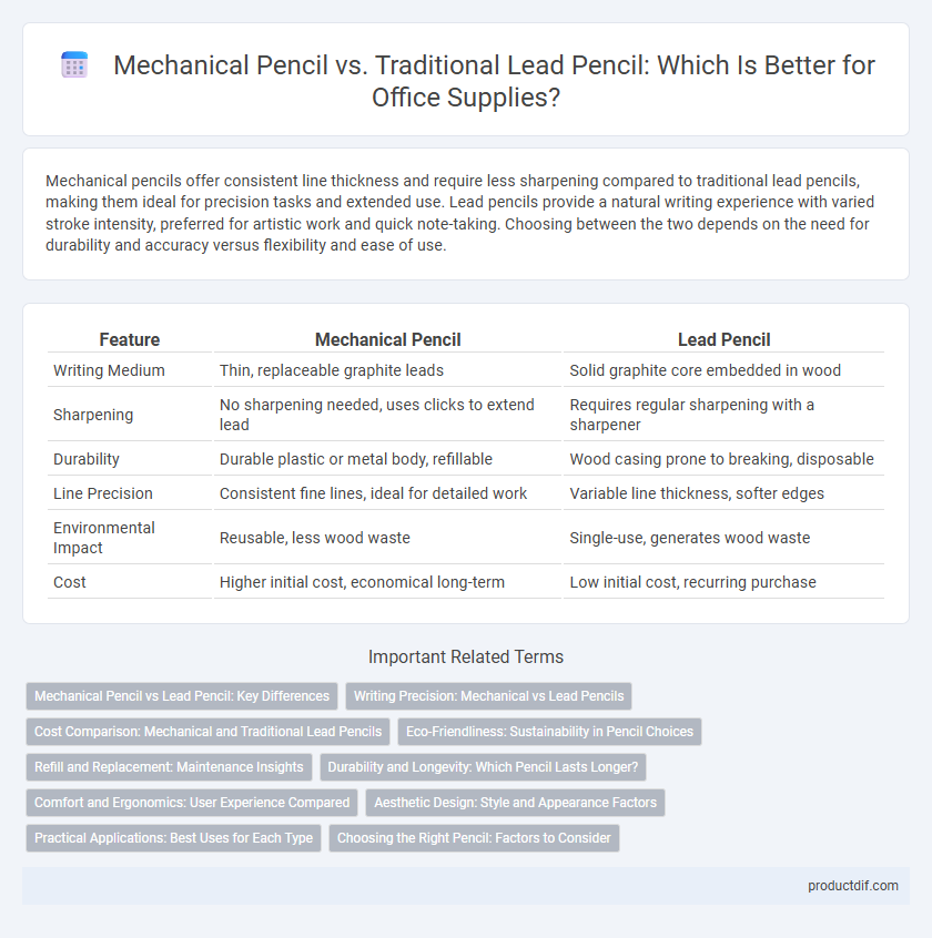 Mechanical Pencil vs. Traditional Lead Pencil: Which Is Better for Office Supplies?