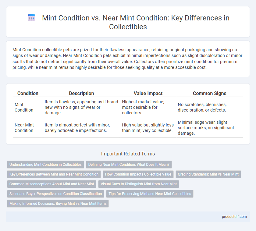 Mint Condition vs. Near Mint Condition: Key Differences in Collectibles