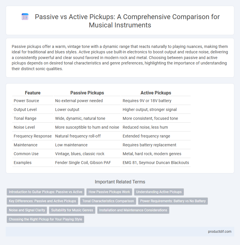 Passive vs Active Pickups: A Comprehensive Comparison for Musical Instruments