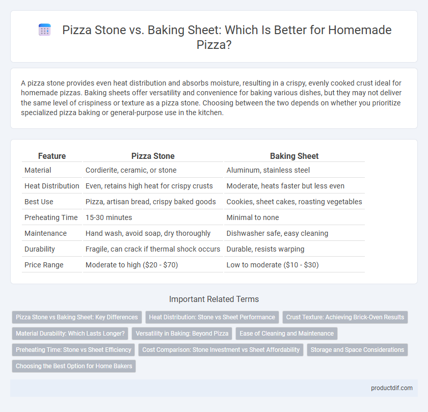 Pizza Stone vs. Baking Sheet: Which Is Better for Homemade Pizza?
