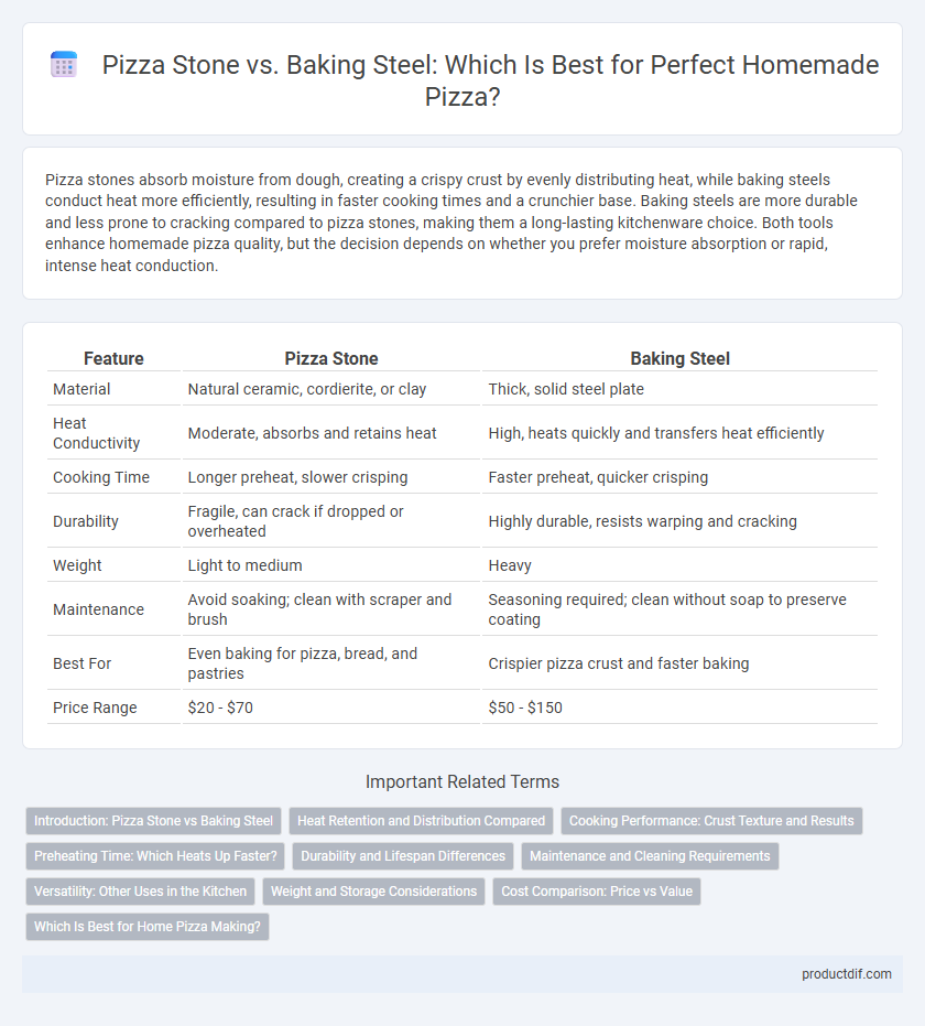 Pizza Stone vs. Baking Steel: Which Is Best for Perfect Homemade Pizza?