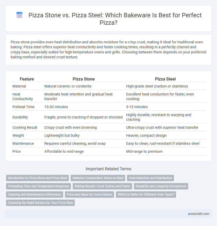 Pizza Stone vs. Pizza Steel: Which Bakeware Is Best for Perfect Pizza?