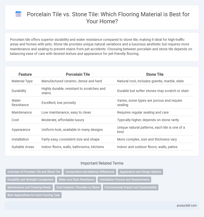 Porcelain Tile vs. Stone Tile: Which Flooring Material is Best for Your Home?
