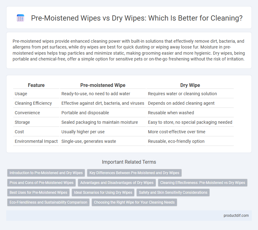 Pre-Moistened Wipes vs Dry Wipes: Which Is Better for Cleaning?