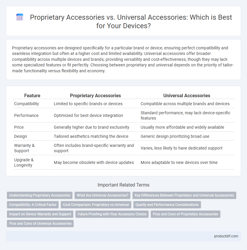 Proprietary Accessories vs. Universal Accessories: Which is Best for Your Devices?