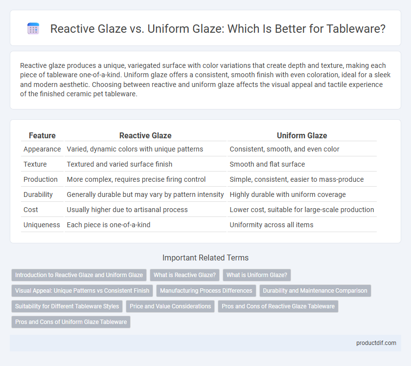 Reactive Glaze vs. Uniform Glaze: Which Is Better for Tableware?