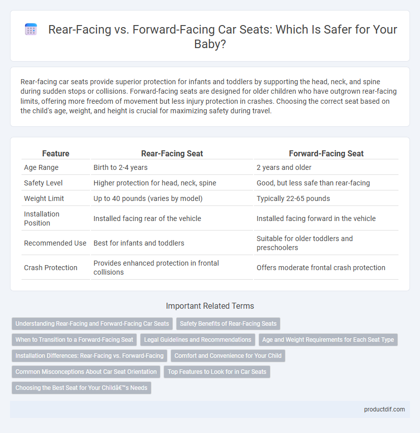 Rear-Facing vs. Forward-Facing Car Seats: Which Is Safer for Your Baby?