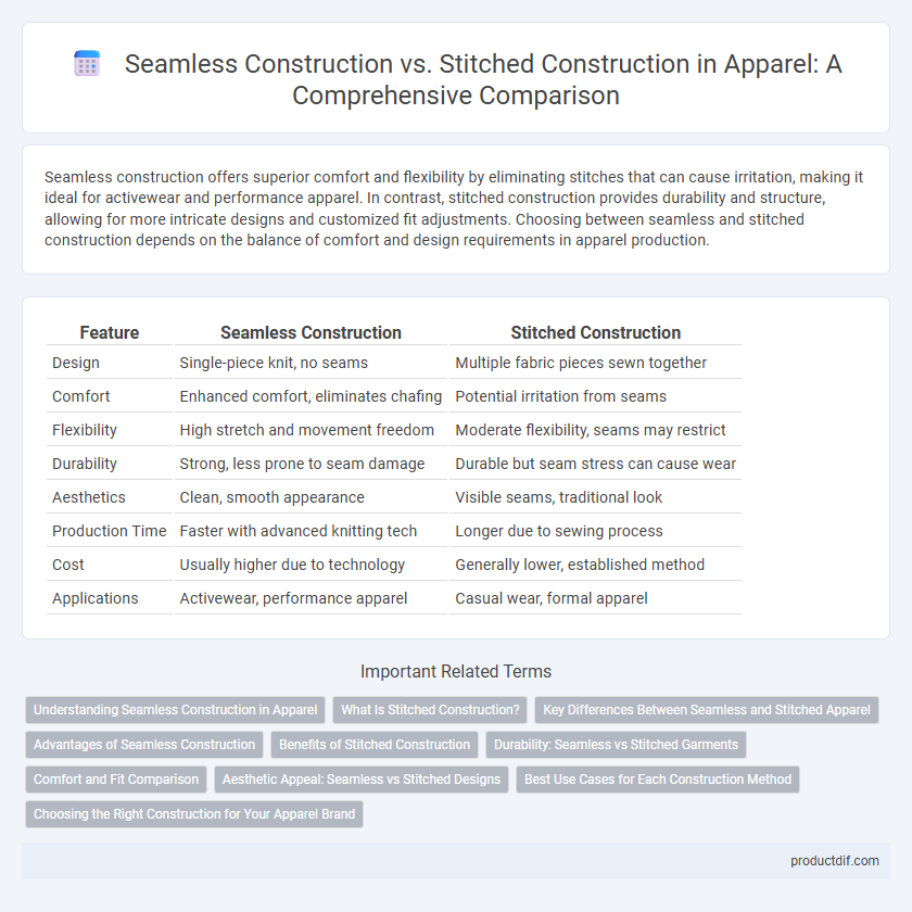 Seamless Construction vs. Stitched Construction in Apparel: A Comprehensive Comparison