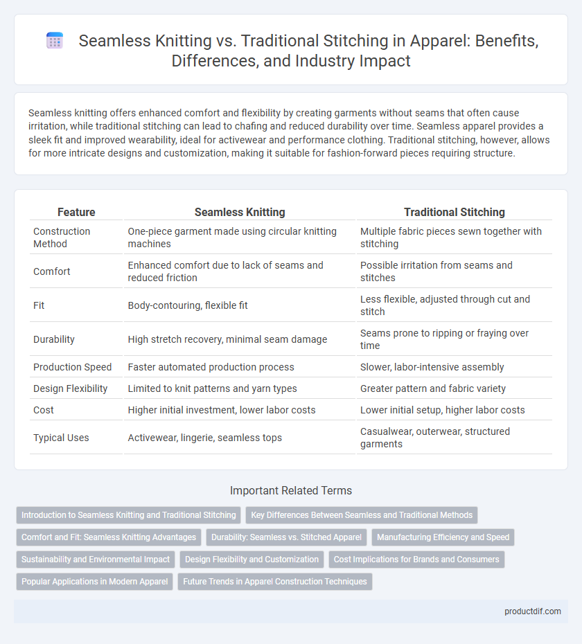 Seamless Knitting vs. Traditional Stitching in Apparel: Benefits, Differences, and Industry Impact