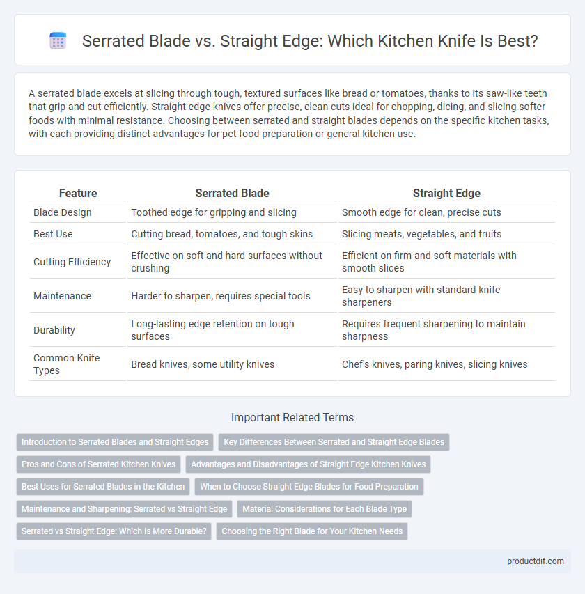 Serrated Blade vs. Straight Edge: Which Kitchen Knife Is Best?