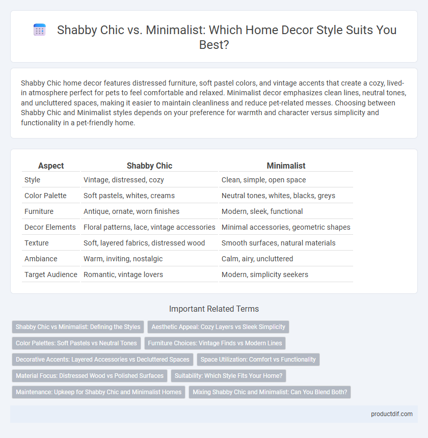 Shabby Chic vs. Minimalist: Which Home Decor Style Suits You Best?