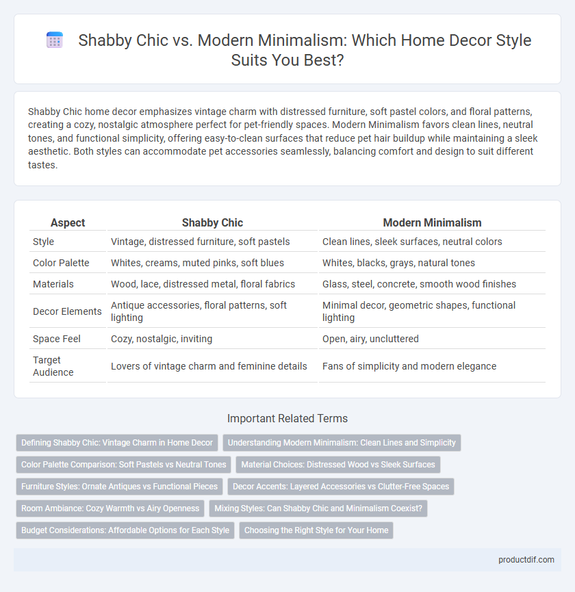 Shabby Chic vs. Modern Minimalism: Which Home Decor Style Suits You Best?