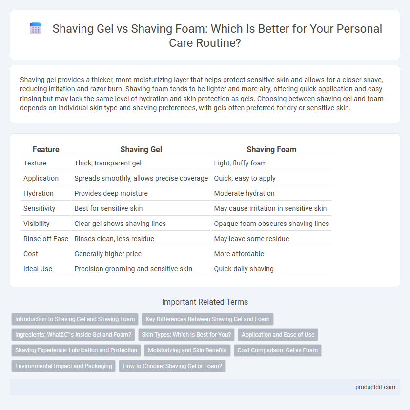 Shaving Gel vs Shaving Foam: Which Is Better for Your Personal Care Routine?