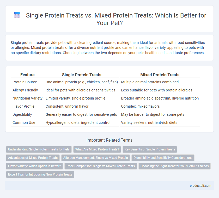Single Protein Treats vs. Mixed Protein Treats: Which Is Better for Your Pet?