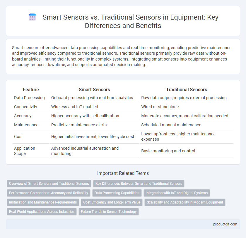 Smart Sensors vs. Traditional Sensors in Equipment: Key Differences and Benefits