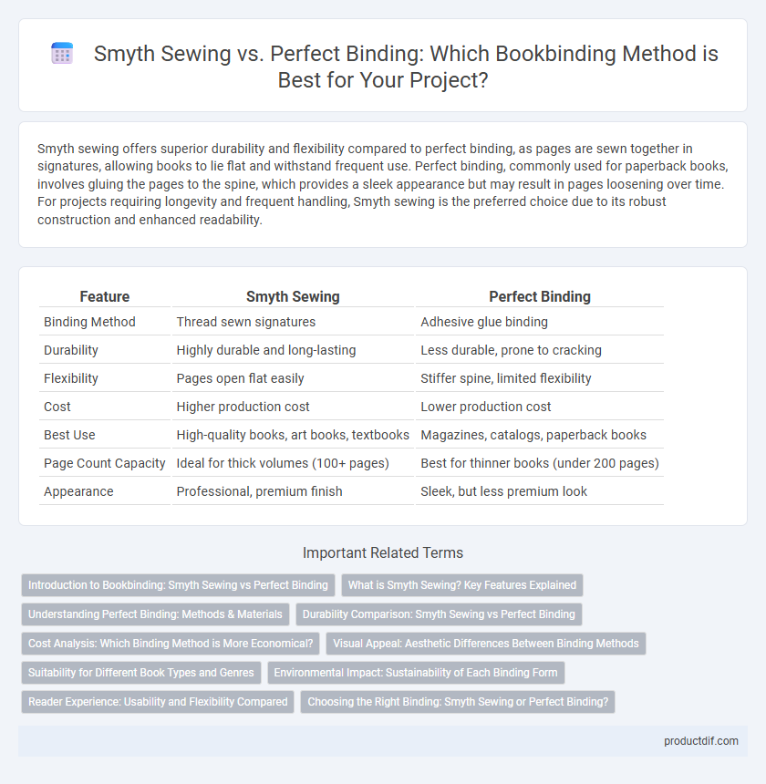 Smyth Sewing vs. Perfect Binding: Which Bookbinding Method is Best for Your Project?