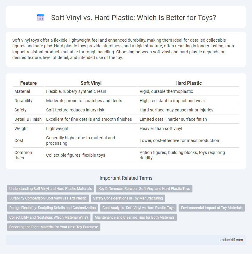 Soft Vinyl vs. Hard Plastic: Which Is Better for Toys?
