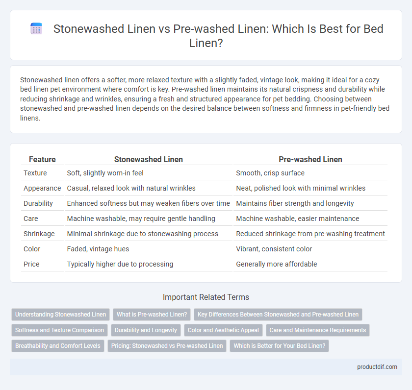 Stonewashed Linen vs Pre-washed Linen: Which Is Best for Bed Linen?