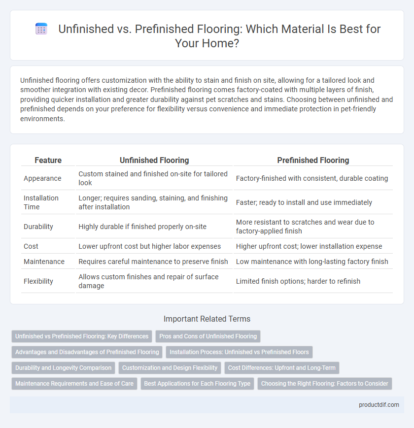 Unfinished vs. Prefinished Flooring: Which Material Is Best for Your Home?