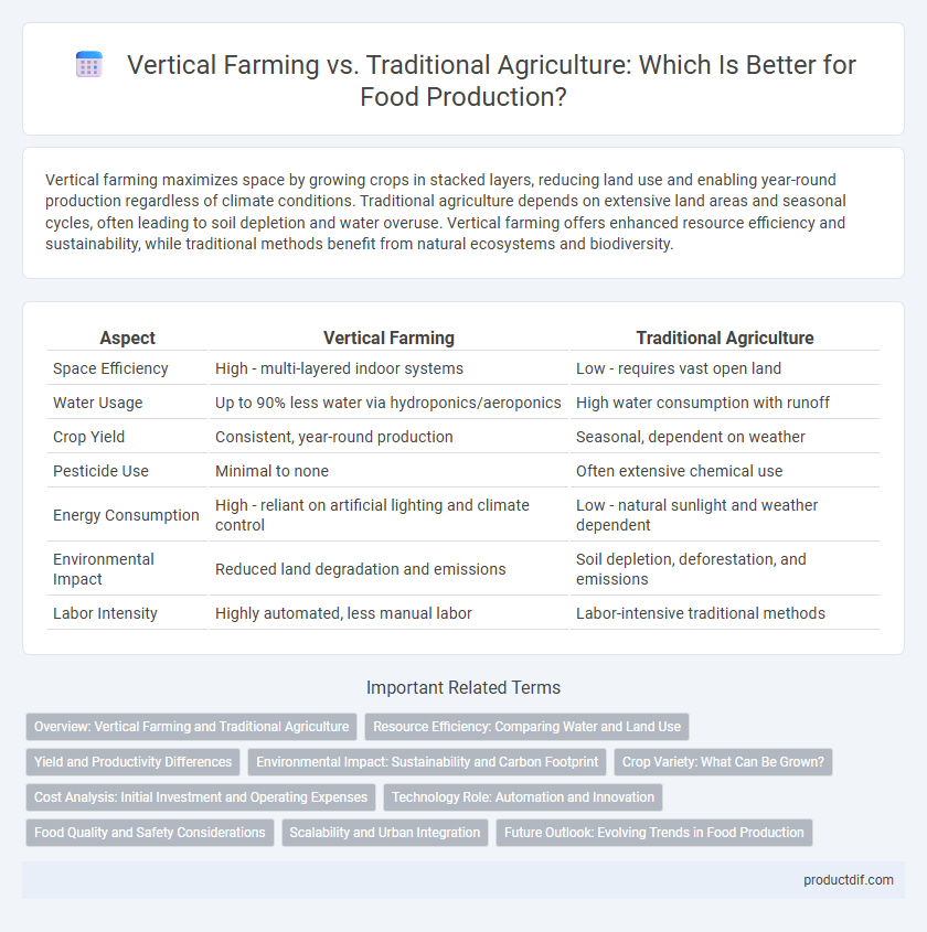 Vertical Farming vs. Traditional Agriculture: Which Is Better for Food Production?