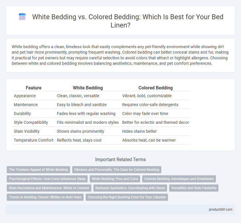 White Bedding vs. Colored Bedding: Which Is Best for Your Bed Linen?