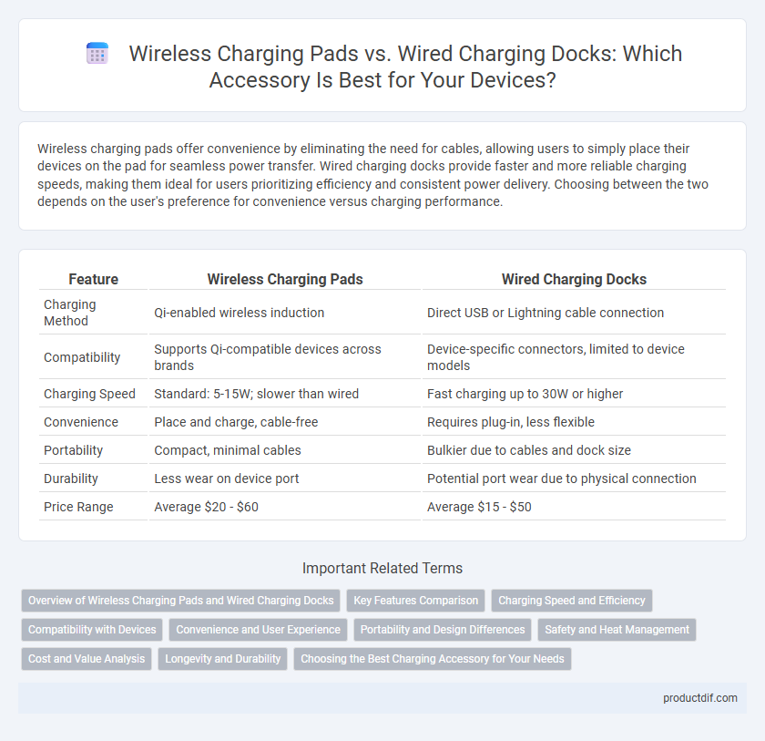 Wireless Charging Pads vs. Wired Charging Docks: Which Accessory Is Best for Your Devices?