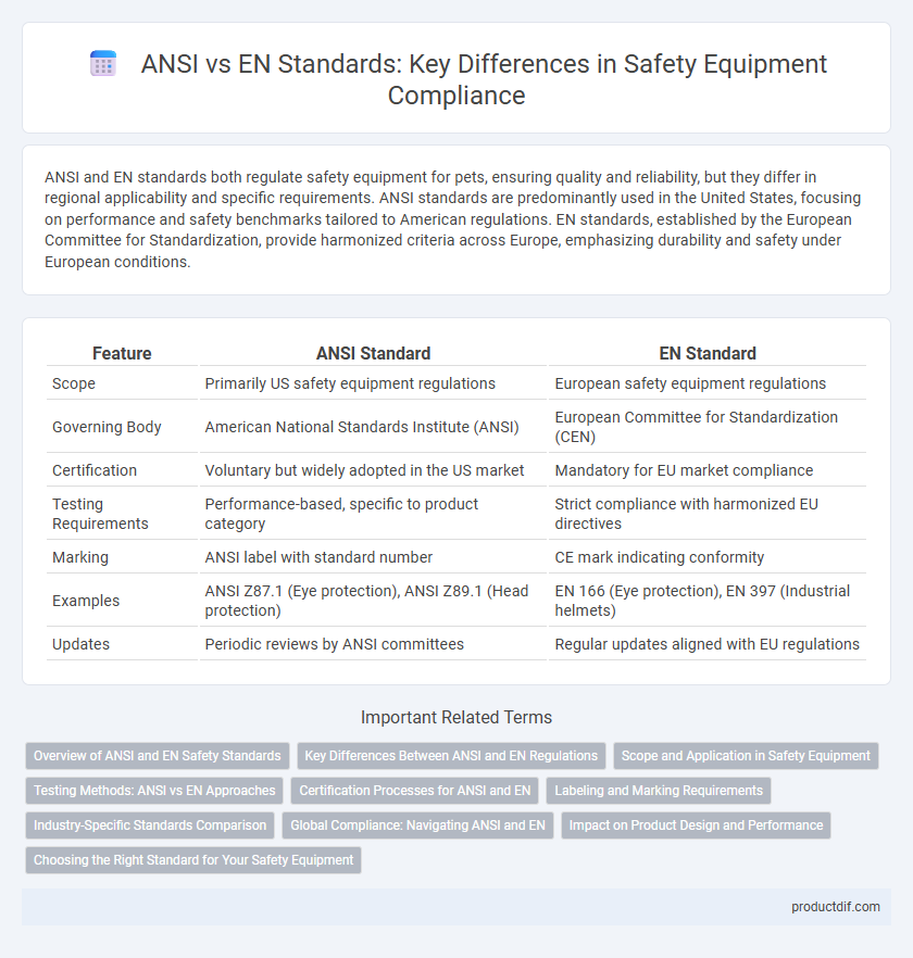 ANSI vs EN Standards: Key Differences in Safety Equipment Compliance