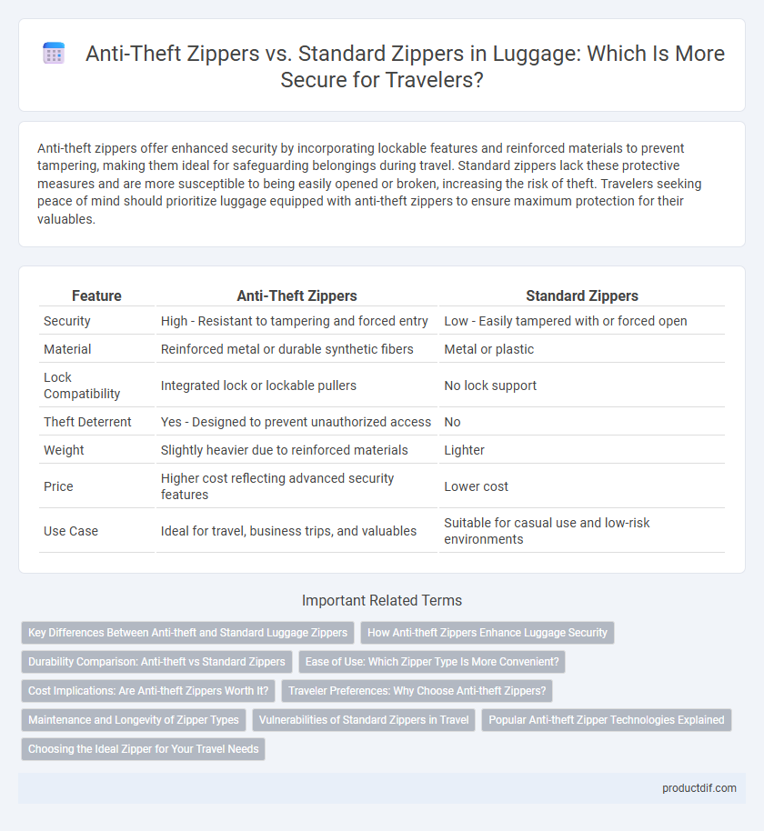 Anti-Theft Zippers vs. Standard Zippers in Luggage: Which Is More Secure for Travelers?