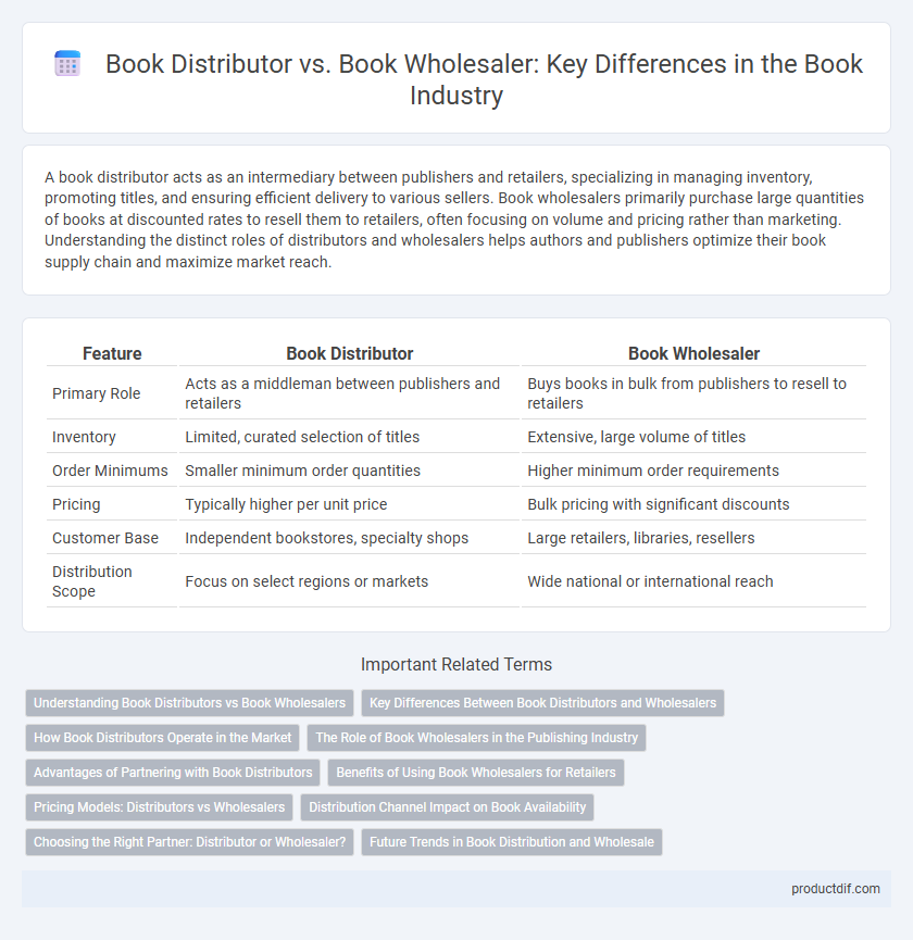 Book Distributor vs. Book Wholesaler: Key Differences in the Book Industry